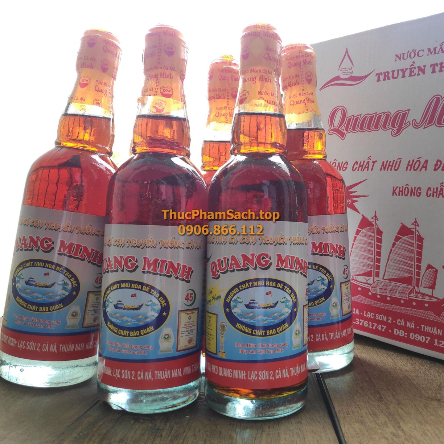 Nước mắm cá cơm truyền thống Quang Minh - Hình ảnh 6