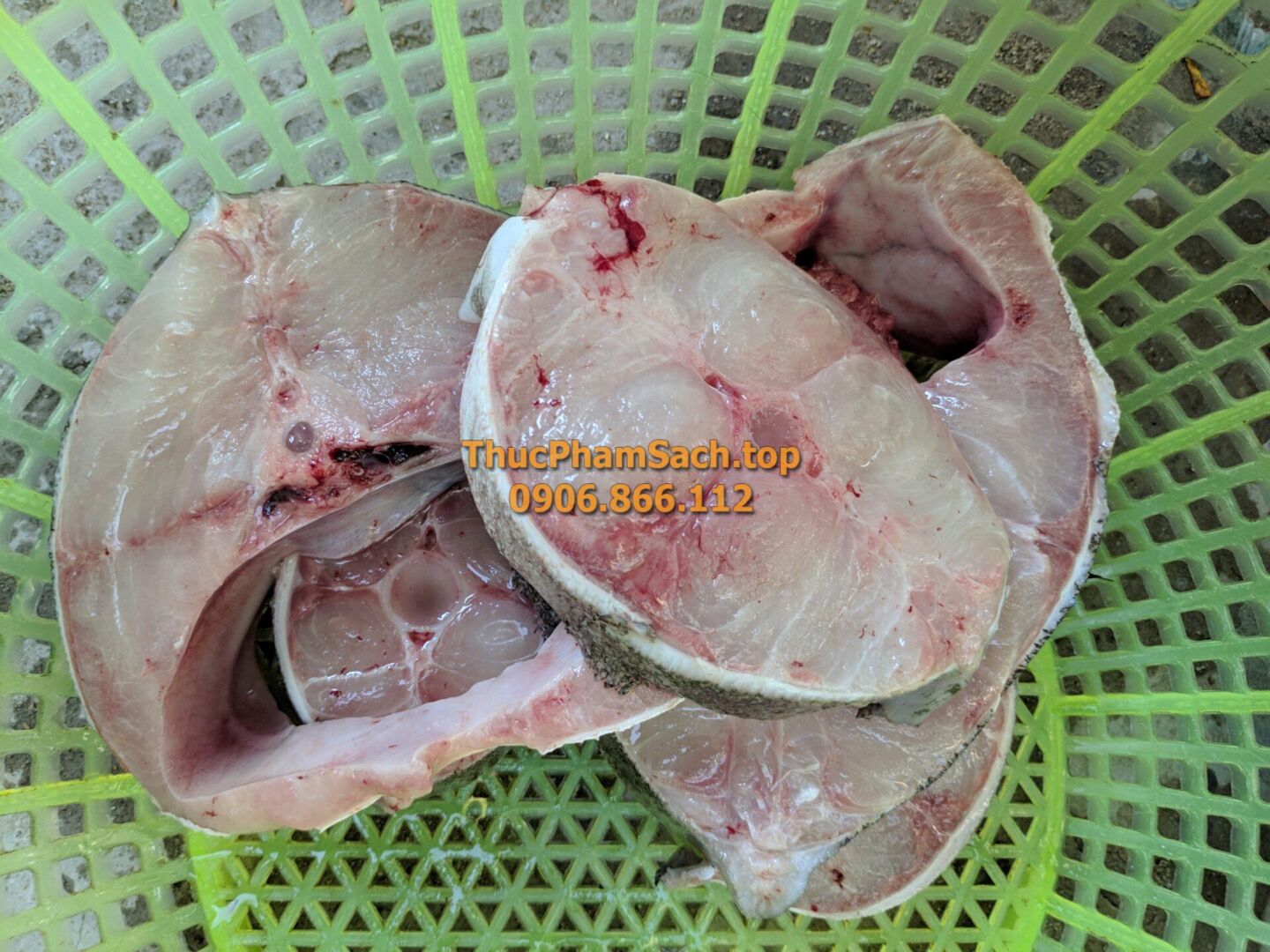 Phần thịt ức và đuôi Cá Bóp