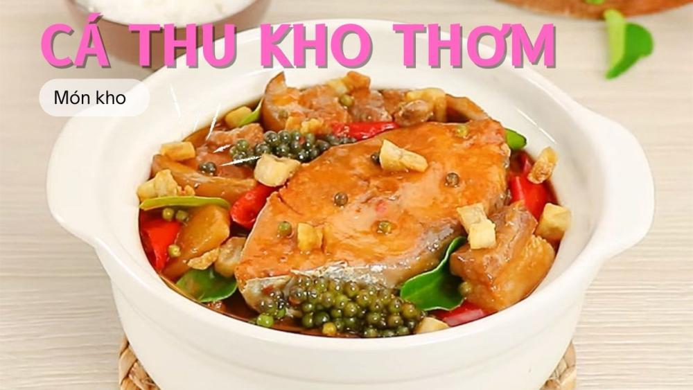 Cá Thu kho thơm đậm đà đưa cơm